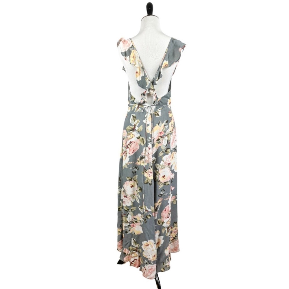Privacy Please Fillmore Wrap Maxi Dress Size Small - Picture 6 of 10